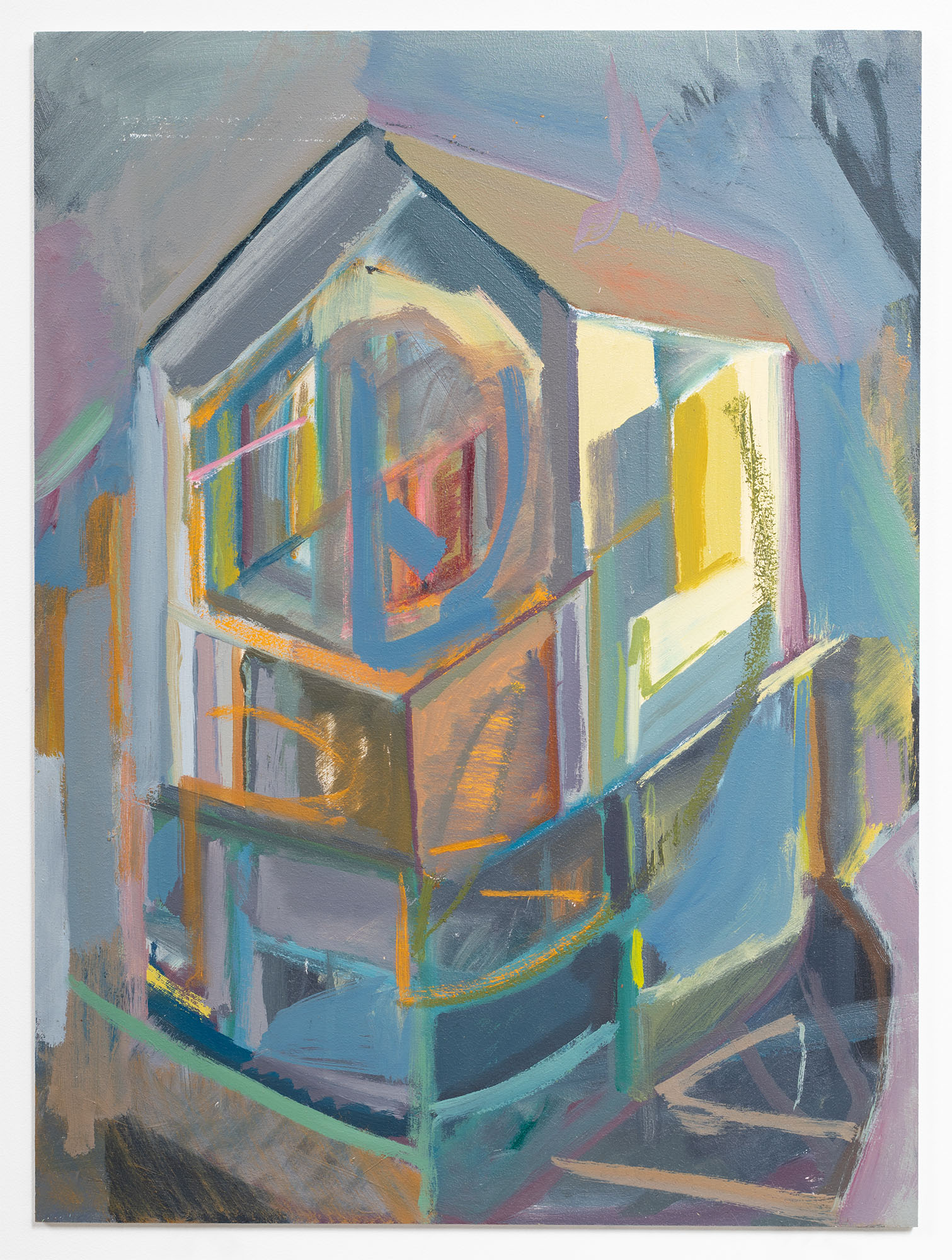 Untitled Painting 3, Acrylic on canvas, 2020